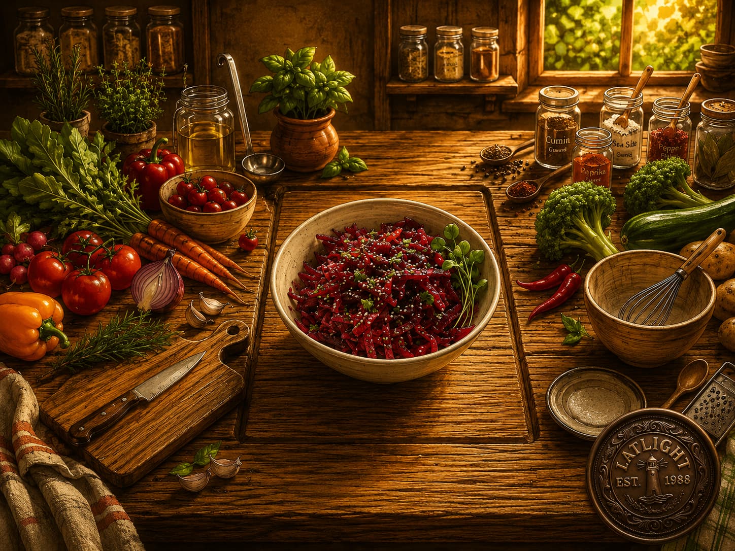 Marinated Beetroot and Cabbage Salad