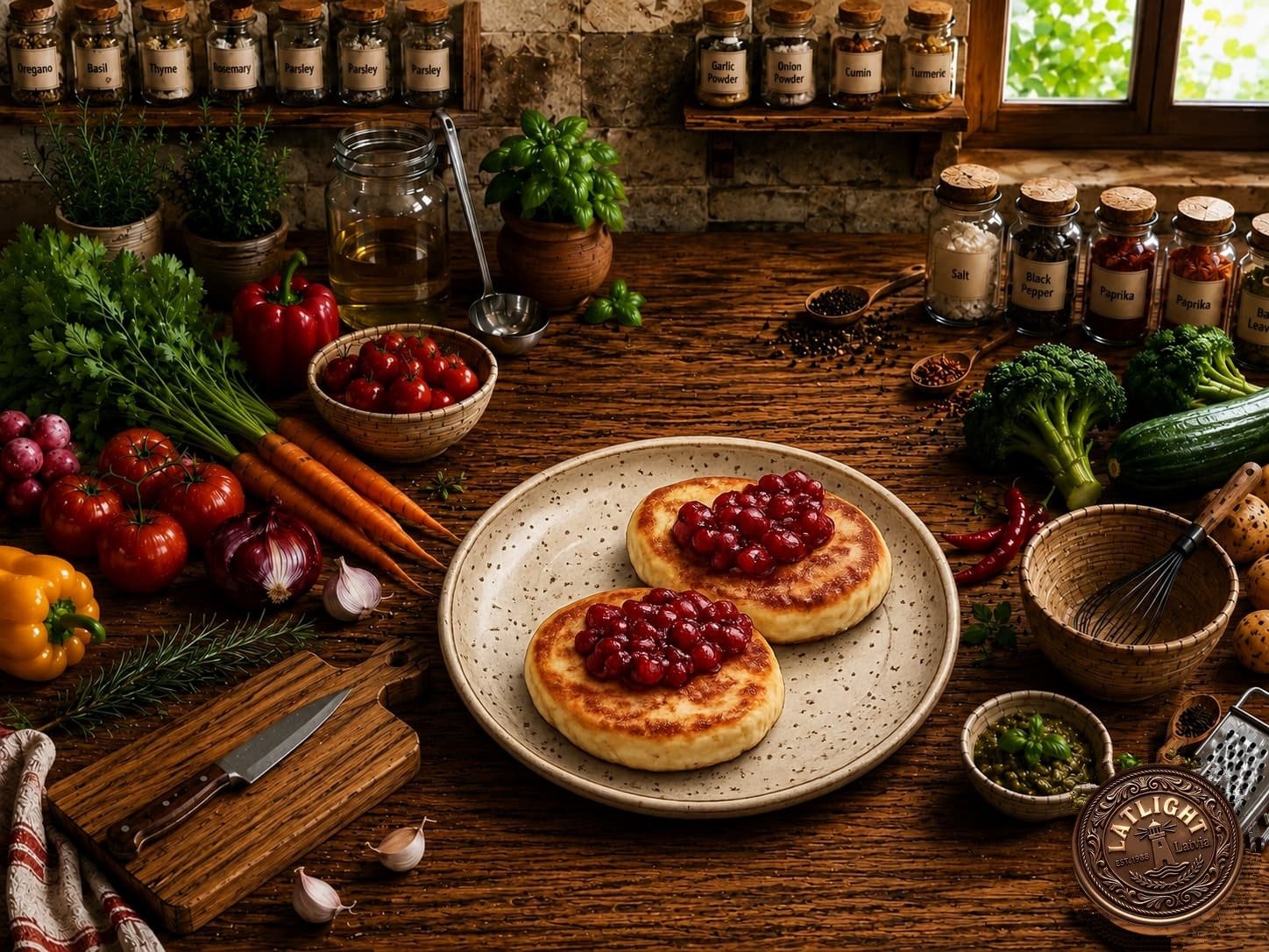 Syrniki Sirniki Quark patties