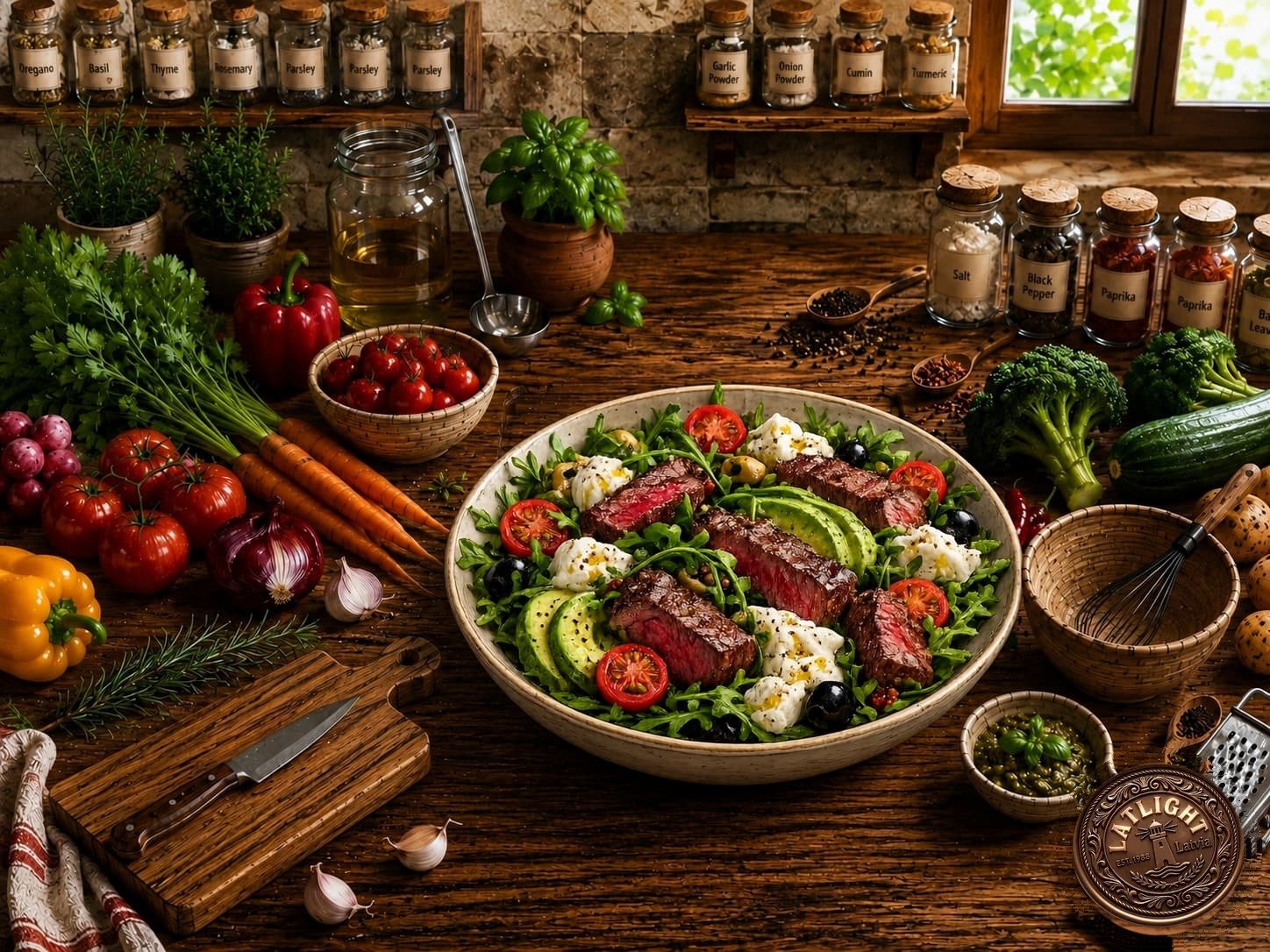 Denchik's Steak and Avocado Salad