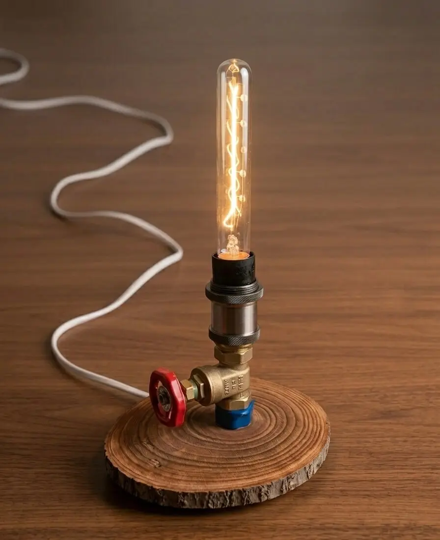 The Industrial Valve Edison Lamp